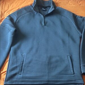 Spyder Men's Dark Gray Polar Capture Zip-Up Pullover